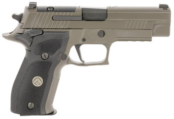 Sig Sauer E26R9LEGIONSAOR2 P226 Full Size Legion SAO 9mm Luger 151 4.40 Legion Gray Elite Cerakote Picatinny Rail Frame Romeo 1 Slide Black G10 Grip Flat Trigger XRay Sights UPC: 798681666157