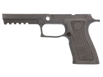 Sig Sauer 8901005 Grip Module Laser Stippled Tungsten Gray Polymer Fits Sig P320
