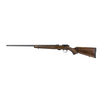 CZUSA 02390 CZ 457 American Full Size 22 LR 51 24 Black Nitride Black Nitride Steel Receiver Turkish Walnut Fixed American Style Stock Left Hand UPC: 806703023908