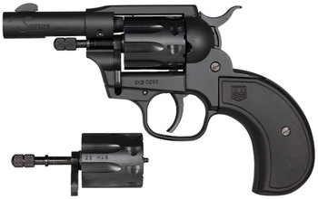 Diamondback DB0600A001 Sidekick Dual Cylinder 22 LR22 Mag 9 Shot 3 Black Cerakote Steel Barrel  Cylinder Zinc Alloy Frame Black Birdshead Polymer Grip Hammer Safety Exposed Hammer UPC: 810035755086