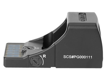 Holosun SCSMP2GR SCS MP2 Black Anodized 1 x 0.58" X 0.77" 2 MOA Green Dot/32 MOA Circle Multi Reticle