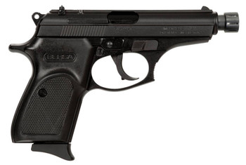 Bersa T22MX Thunder  MicroCompact Frame 22 LR 101 3.50 Black Steel Threaded Barrel Matte Black Serrated Slide  Aluminum Frame wBeavertail UPC: 810083201535