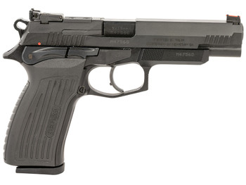 Bersa TPR9XT TPR XT Full Size Frame 9mm Luger 17+1, 4.96" Black Steel Barrel, Matte Black Serrated Steel Slide & Aluminum Frame, Ambidextrous
