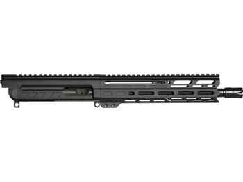 CMMG 99B80E4AB Dissent 9mm Luger 10.50", Left Side Charging Handle, Armor Black, Zeroed Linear Comp, 9.60" M-LOK Handguard, Picatinny End Plate, Fits AR-Platform