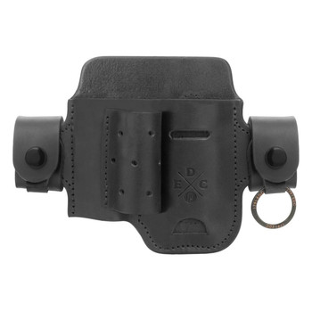 1791 Gunleather HDASLFBLKA EDC Heavy Duty Action Snap OWB Black Leather Belt Loop Ambidextrous UPC: 810102211002