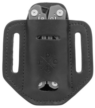 1791 Gunleather HDESSLBLKA EDC Heavy Duty Easy Slide Solo OWB Black Leather Belt Slide Ambidextrous UPC: 810102211347