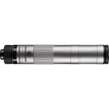 Dead Air  Mojave 9  NFA Pistol Suppressor Silver Cerakote 7.64 Inch, 9mm Caliber, Direct Thread, 1/2x28, Titanium / Aluminum / Stainless Steel