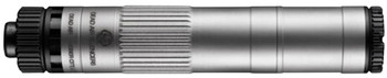 Dead Air  Mojave 9  NFA Pistol Suppressor Silver Cerakote 7.64 Inch, 9mm Caliber, Direct Thread, 1/2x28, Titanium / Aluminum / Stainless Steel