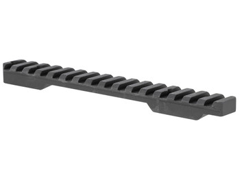 Talley PS0258725 Savage Picatinny Rail Black Anodized Short Action 0 MOA