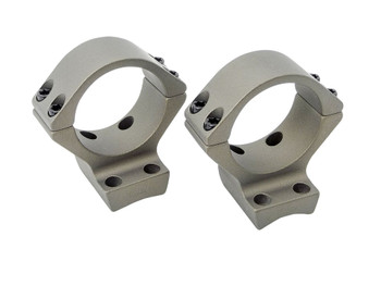 Talley SB740735 Scope Mount/Ring Combo Smoked Bronze Cerakote 30mm Tube Fits X-Bolt Medium Rings