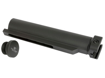 Midwest Industries MISTAP Stock Tube Adaptor Black Hardcoat Anodized Aluminum AR-Platform