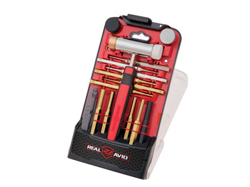 Real Avid AVHPS-B Accu-Punch Punch Set Brass/Nylon/Steel Universal Firearm