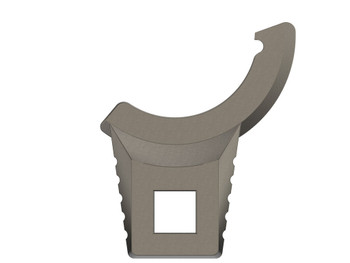 Real Avid AVMF2SW Master -Fit 2" Spanner Wrench Titanium/Stainless Steel for AR-Platform