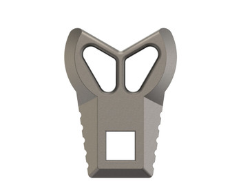 Real Avid AVMF3PFHW Master -Fit 3 Prong Flash Hider Wrench Titanium/Stainless Steel for AR-Platform
