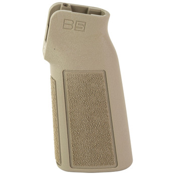 B5 Systems PGR1453 Type 22 PGrip  FDE Aggressive Textured Polymer Increased Vertical Grip Angle with No Backstrap Fits ARPlatform UPC: 814927022959