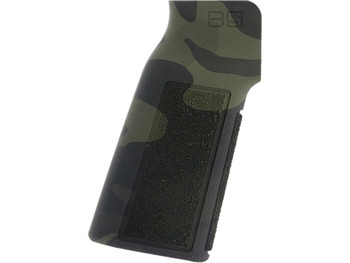 B5 Systems PGR1473 Type 22 P-Grip Black Multi-Cam Aggressive Textured Polymer, Increased Vertical Grip Angle with No Backstrap, Fits AR-Platform