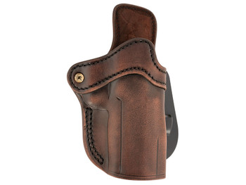 1791 Gunleather ORPDH24VTGR Paddle Holster Optic Ready