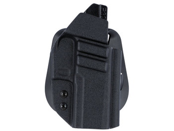 1791 Gunleather TACPDHOWBP320BLKR Tactical Kydex OWB Black Kydex Paddle Fits Sig P320