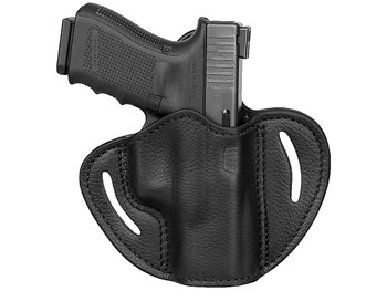 1791 Gunleather UCBH21NSBR Ultra Custom OWB Size 2.1 Night Sky Black Leather Belt Slide Compatible w/Glock 17/S&W M&P Shield/Springfield XD Right Hand