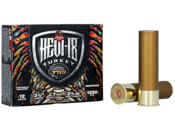 HEVI-Shot HS4507 HEVI-18 TSS Turkey 12Gauge 3.50" 2 1/4oz Tungsten 7Shot 5 Per Box/10 Case