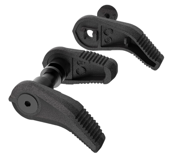 Magpul MAG1071-BLK MOE Enhanced Selector Kit  made of Polymer with Black Finish for HK MP5                                                                                                              