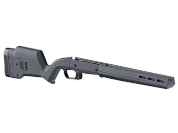 Magpul MAG1069-GRY-LT Hunter 110 Stock Fixed with Aluminum Bedding & Adj Comb Stealth Gray Synthetic Savage 110 Short Action Left Hand