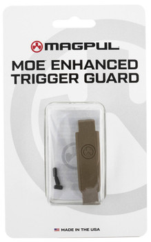 Magpul MAG1186FDE MOE Enhanced Trigger Guard Flat Dark Earth Polymer For AR15M4 UPC: 840815133469