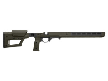 Magpul MAG1199-ODG Pro 700 Lite SA OD Green Adjustable Synthetic Stock with Aluminum Chassis & Interchangeable Grips for Remington 700 Short Action Ambidextrous