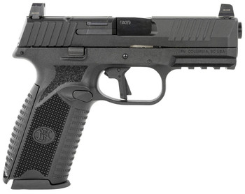 FN 66101287 509 MRD LE 9mm Luger 171 4 Black Polymer Picatinny Rail FrameGrip Serrated Optic Cut Slide Flat Trigger UPC: 845737014681