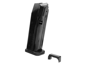 Shield Arms S15STARTERKITG3 S15 Magazine Gen 3 15rd 9mm Luger Compatible w/Glock 43/48 Black Steel