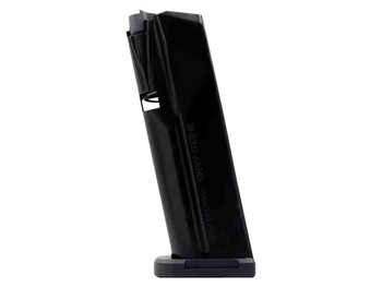 Shield Arms S15ME5INSG3BLK S15 Magazine Gen 3 15rd w/ +5rd Mag Extension (20rd Total) For Glock 43X/48 Black Nitride Steel