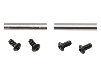 Rise Armament 12005 Anti-Walk Pin Set Black Stainless Steel AR Platform