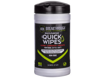 Breakthrough Clean BTCLPQW50 Quick Wipes 5" x 6" 50 Count