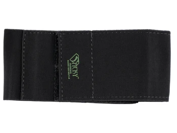 Sticky Holsters GHBTLG Guard Her Garter Size Large Black Elastic