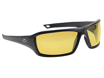 Walker's GWPIKNFF2AMB Ballistic Eyewear IKON Forge Adult Amber Lens Matte Black Frame