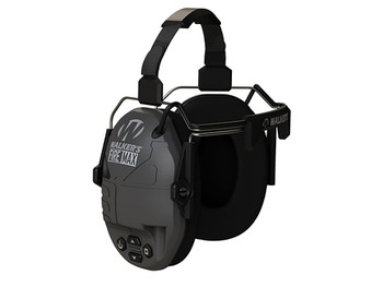 Walker's GWPDFMBTN Firemax Digital BTN Muff Behind The Neck Black Polymer
