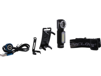 Cyclops CYC-HLH500 Hades Horizon 250/500 Lumens Red/White P9 LED Bulb Black Anodized 100 Meters Distance