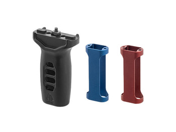 Leapers MTFGM01 Super Slim Foregrip Matte Black Anodized Aluminum
