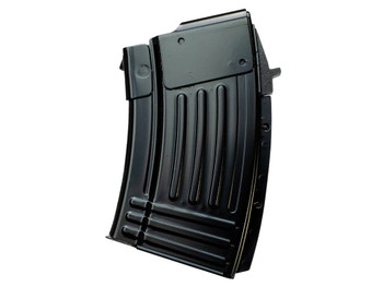 Global Ordnance LLC 810091157381 10rd Fully Ribbed 7.62x39mm Fits AK-47 Black Steel