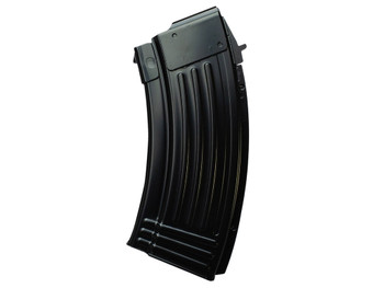 Global Ordnance LLC 810091157428 20rd Fully Ribbed 7.62x39mm Fits AK-47 Black Steel