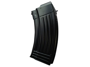 Global Ordnance LLC 810091157428 20rd Fully Ribbed 7.62x39mm Fits AK-47 Black Steel