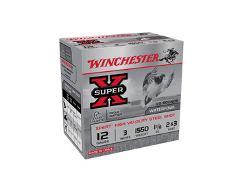 Winchester Ammo WEX12323 Super X Xpert 12Gauge 3" 1 1/8oz 2/3Shot 25 Per Box/10 Case
