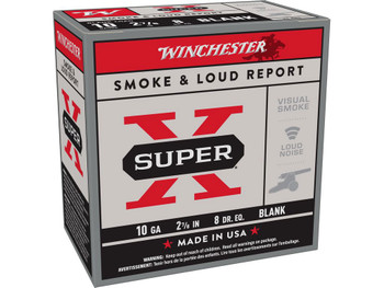 Winchester Ammo XBP10W Super X Blank 10Gauge 2.87" 25 Per Bx/10 Case