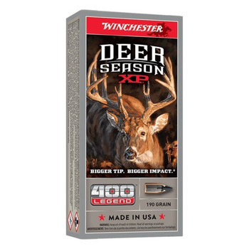 DEER SEASON XP 6.5 CREEDMOOR 190GR EXTREME POINT 20/BOX UPC: 020892232341
