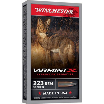 VARMINT X 223 REMINGTON 55GR POLYMER EXTREME POINT 20/BOX UPC: 020892233294