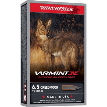 VARMINT X 6.5 CREEDMOOR 95GR POLYMER EXTREME POINT 20/BOX UPC: 020892233355