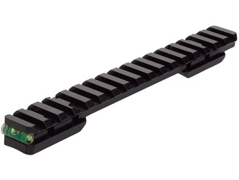 Browning 12524 Picatinny Rail w/Bubble Level Matte Black Aluminum Fits X-Bolt Anti-Cant/Picatinny Rail Mount Long Action 20 MOA