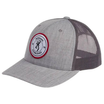 Browning Cap Scout Heather Gray OSFA UPC: 023614950103