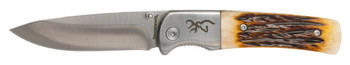 BRN 3220500B KNIFE BM HUNTER FLDR BONE BOX UPC: 023614990598