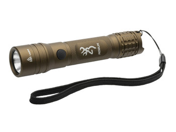 Browning 3711260 Kobuk Flashlight Burnt Bronze 15/2000 Lumens White Nichia LED